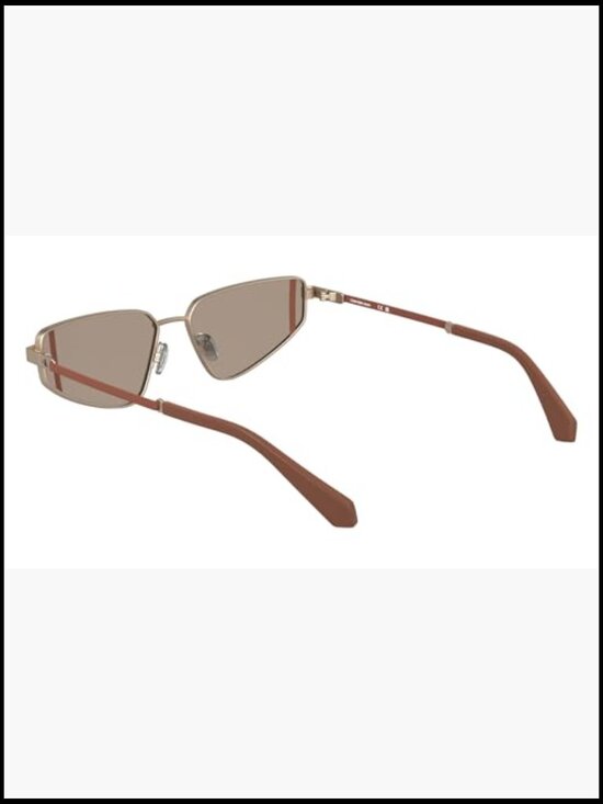 Metal Cat Eye Sunglasses with UV Protection